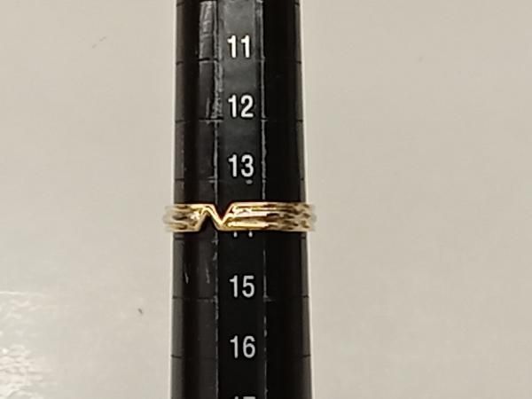 【NINA RICCI】Pt900 K18 リング 14号 NINA RICCI ニナリッチ Pt900 K18 プラチナ イエローゴールド リング N