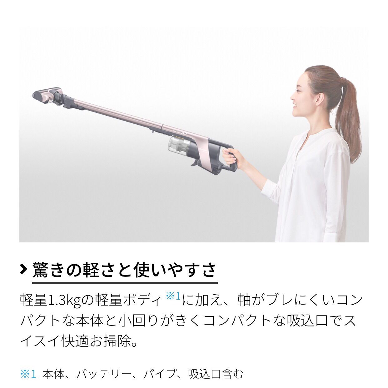 シャープ コードレスクリーナー EC-VR3SX-B プレミアムパッケージ 