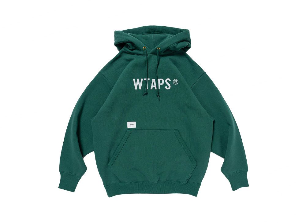 WTAPS SIGN HOODY COTTON. TSSC foodie Green Medium - メルカリ