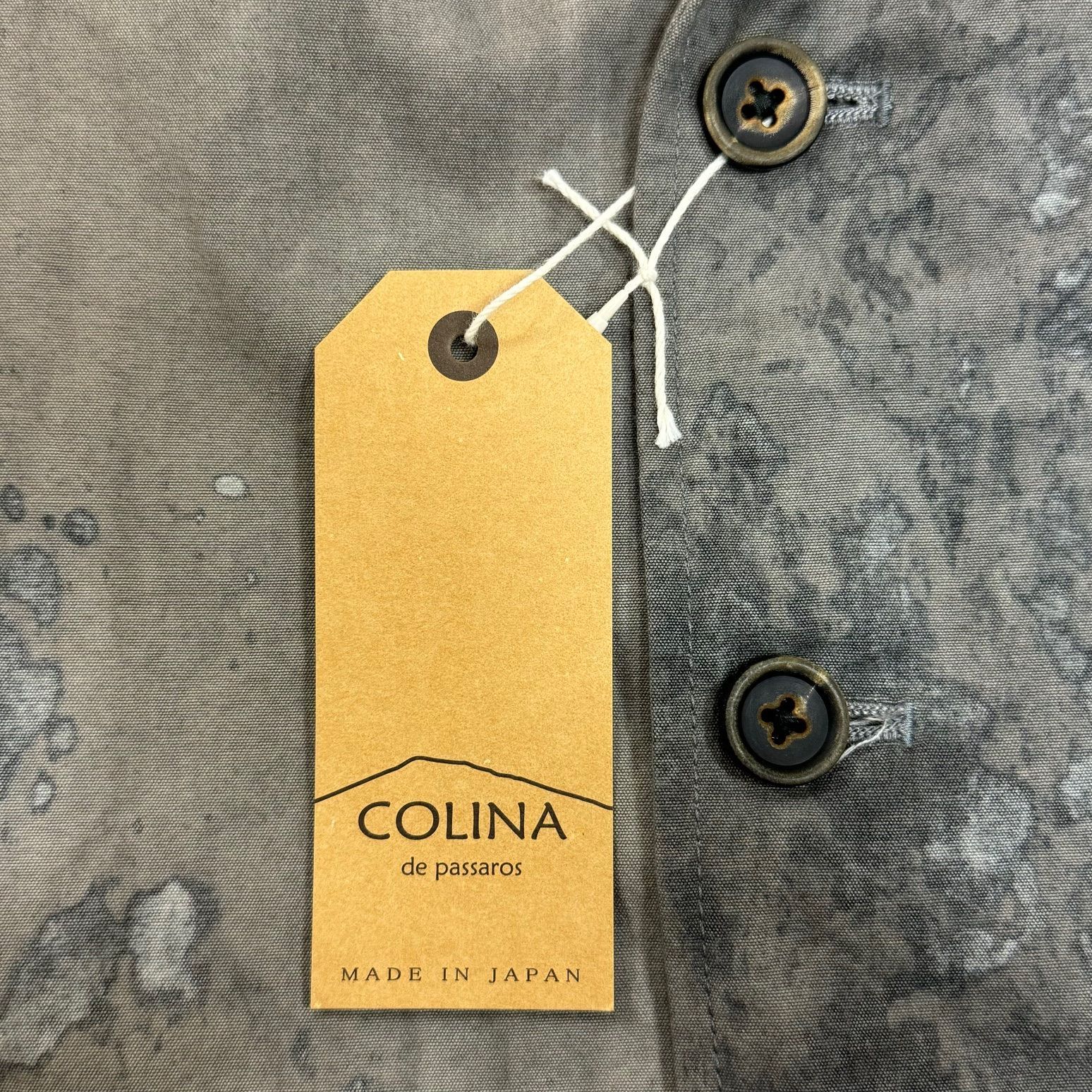 定価44000円 未使用 COLINA Ancient Tusser Work Jacket 定価44000円 未使用 COLINA Ancient Tusser Work Jacket