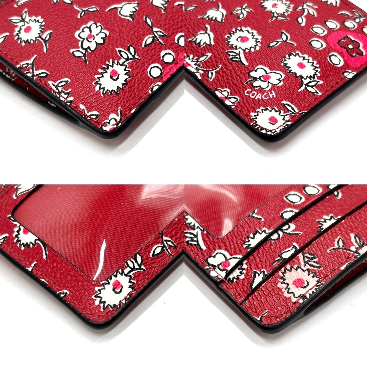 未使用級 COACH コーチ 花柄 ゴールド コインケース Amazon | ［コーチ］コインケース 小銭入れ 財布 レディース 花