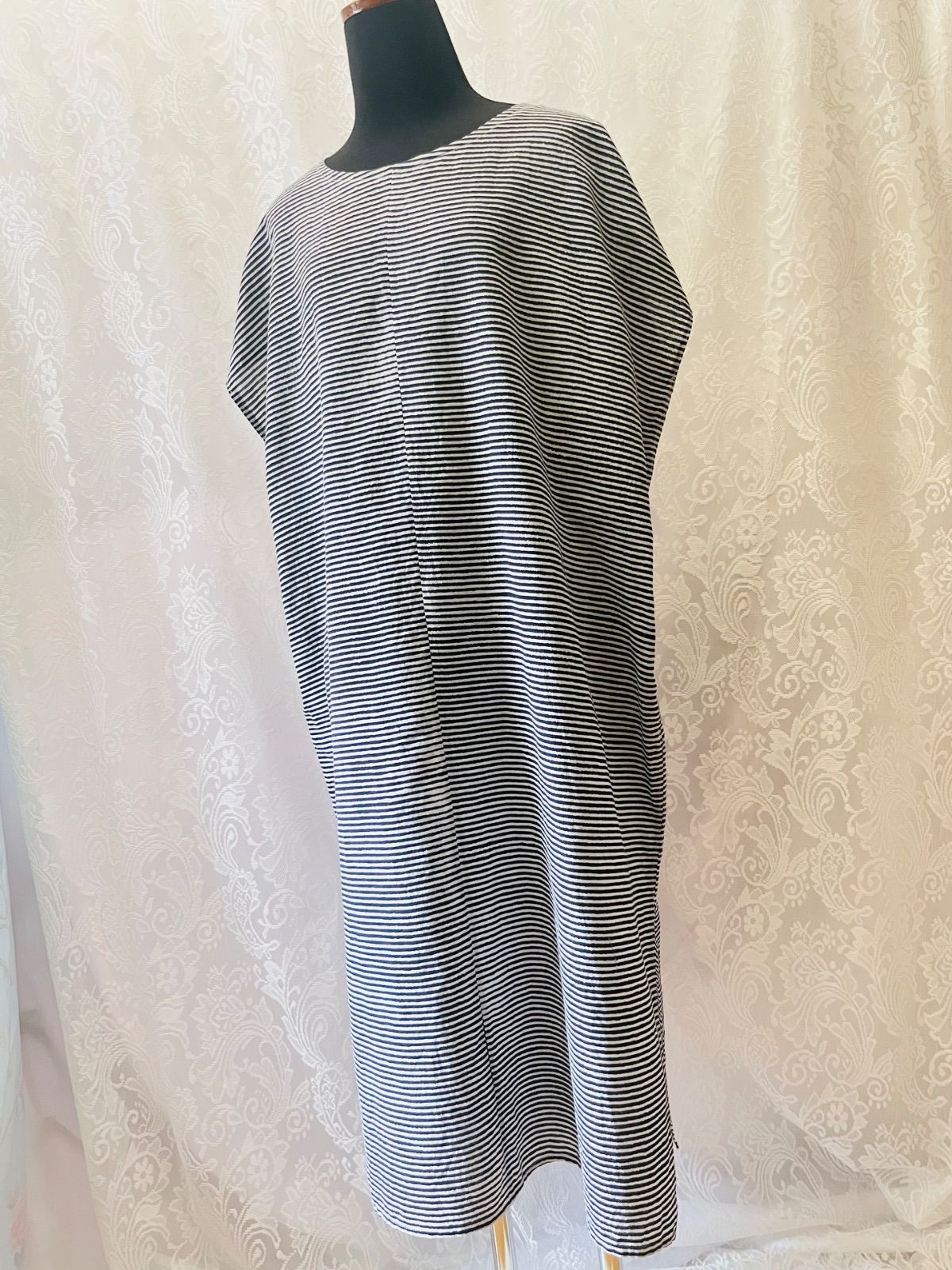 浴衣　リップルの着物リメイクロングワンピース　　720 4-2浴衣リメイク 浴衣ロングワンピース 浴衣パッチワーク 着物