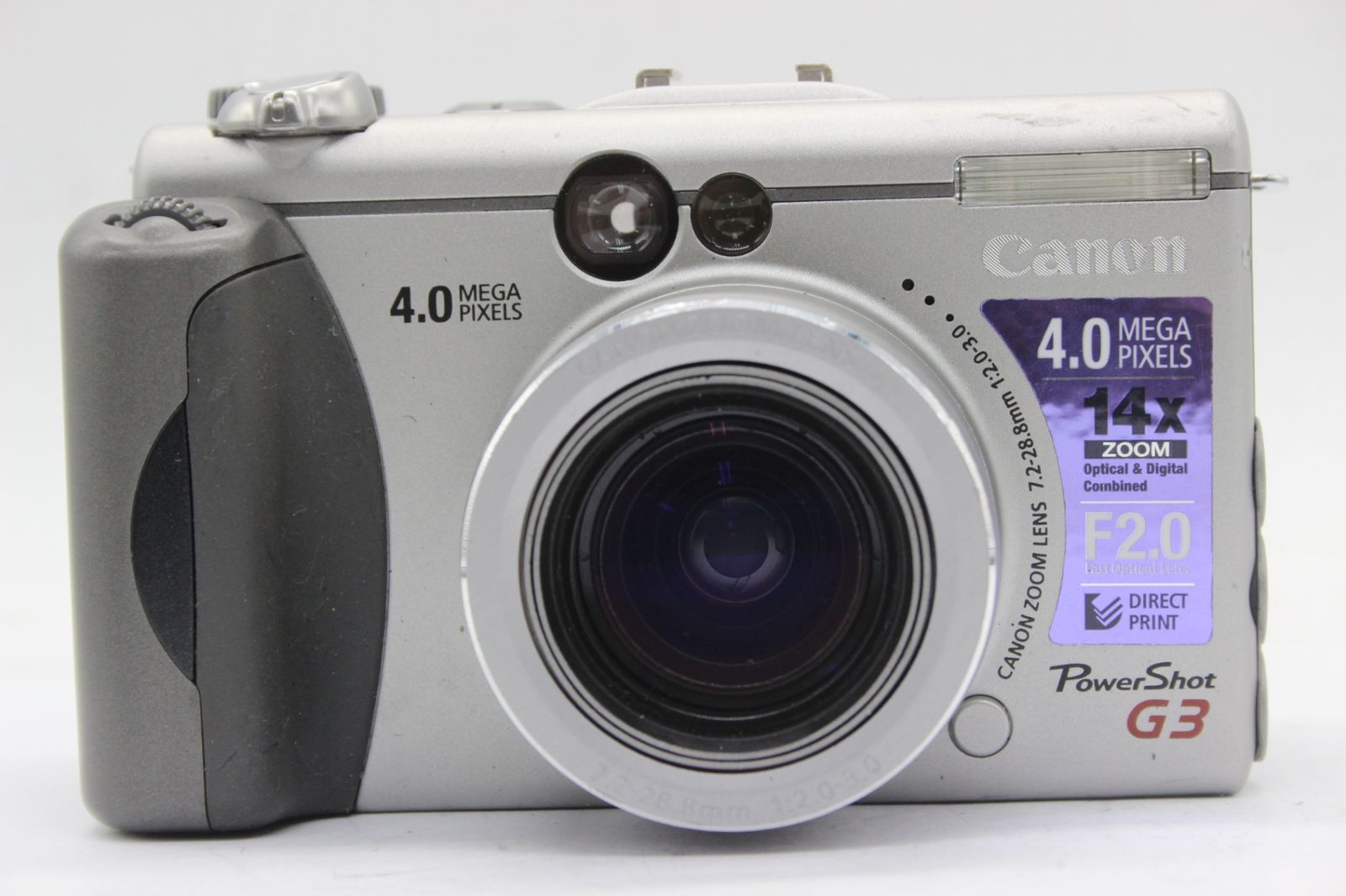 返品保証】 キャノン Canon PowerShot G3 バッテリー付き コンパクトデジタルカメラ s9106 - メルカリ