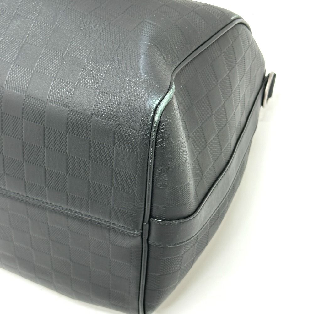 値下げLouis Vuitton ダミエ アンフィニ　キーポル45 N41145 ルイヴィトンアンフィニ キーポル バンドリエール45 14137 黒