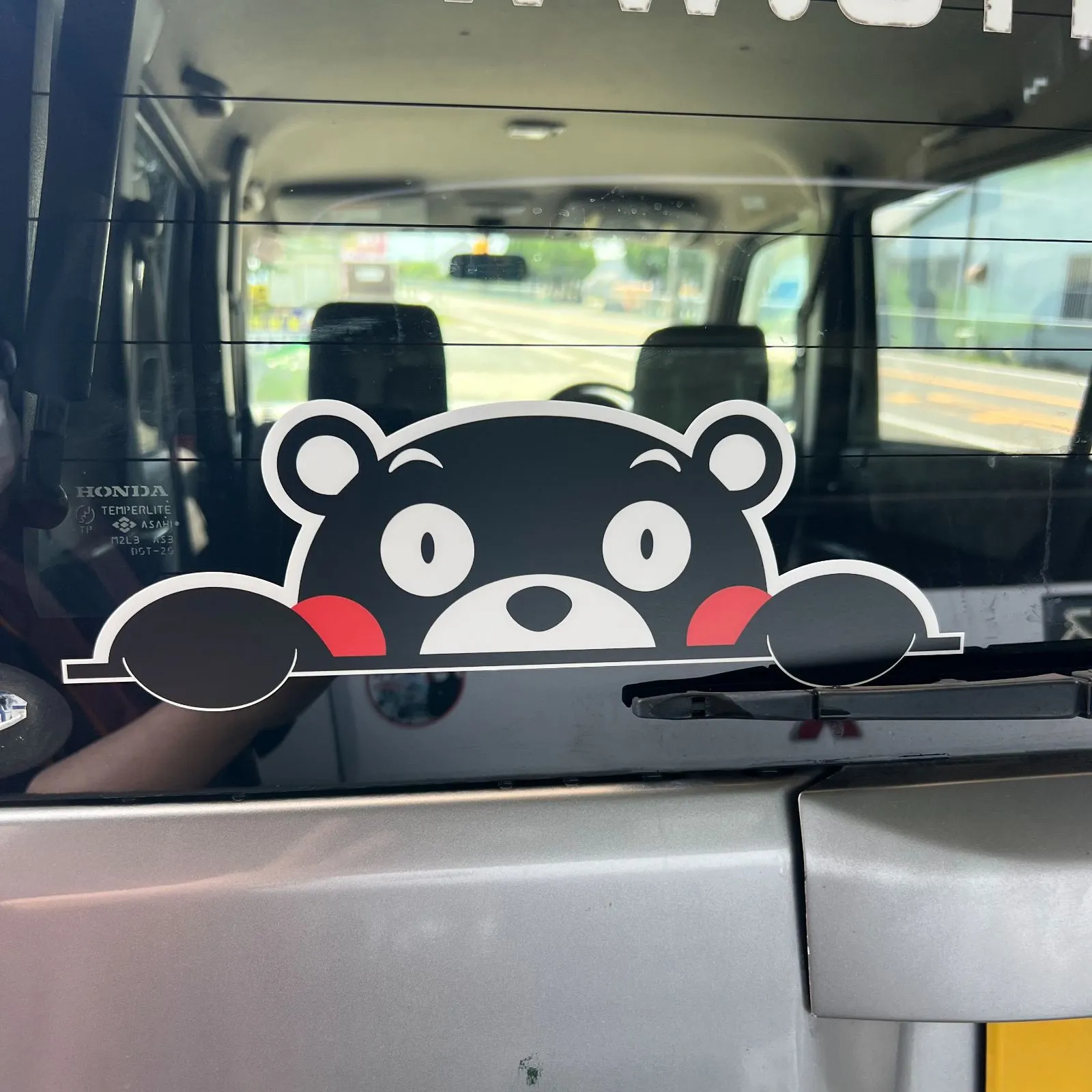 くまモン のぞいとるばいステッカーS Sサイズステッカー 車用 