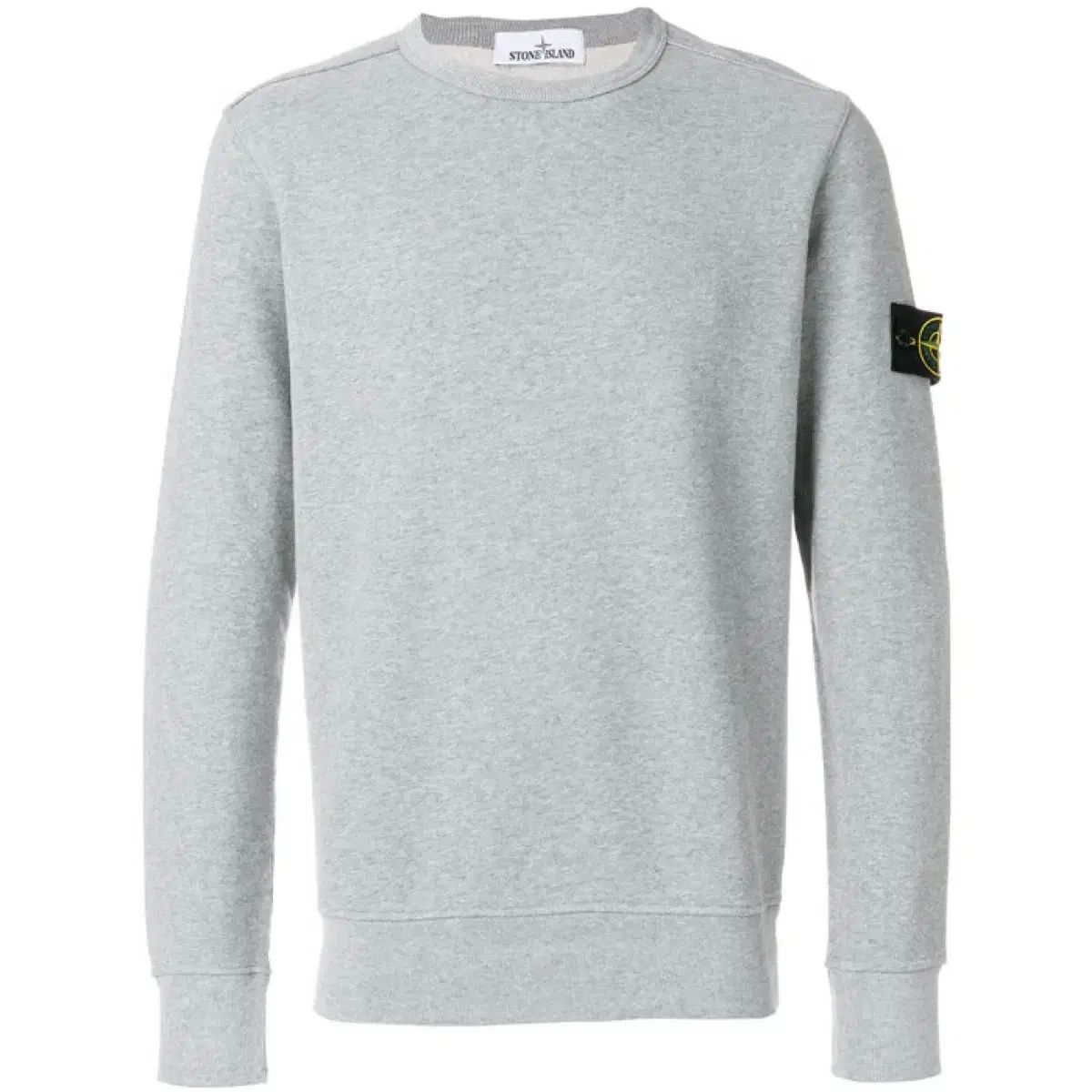 【雷市場（ポンジャン）商品韓国直送】 XXL STONE ISLAND(ストーンアイランド) ブラッシュド コットン パーカー グレー