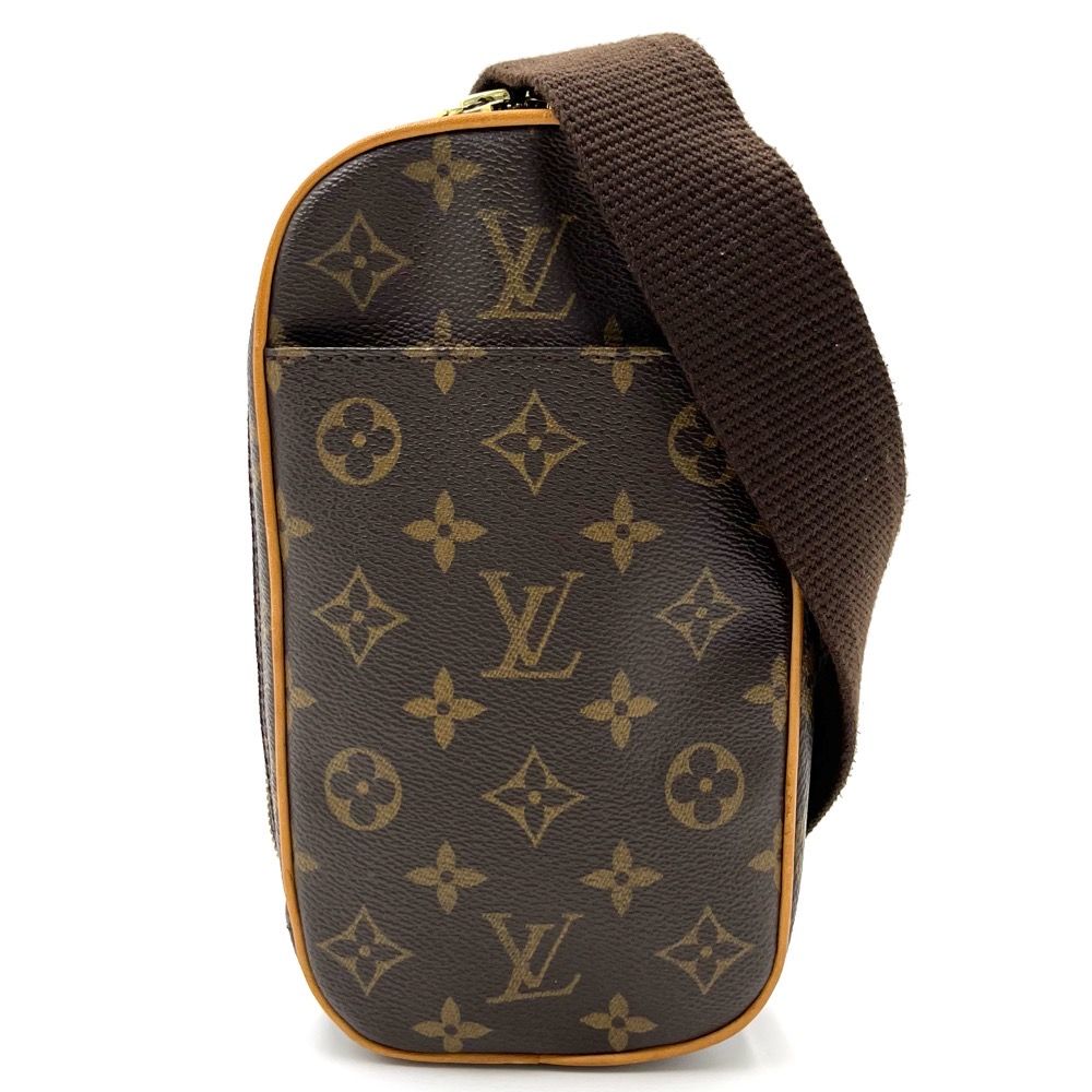 LOUIS VUITTON ルイ ヴィトン モノグラム ポシェット ガンジュ ボディ