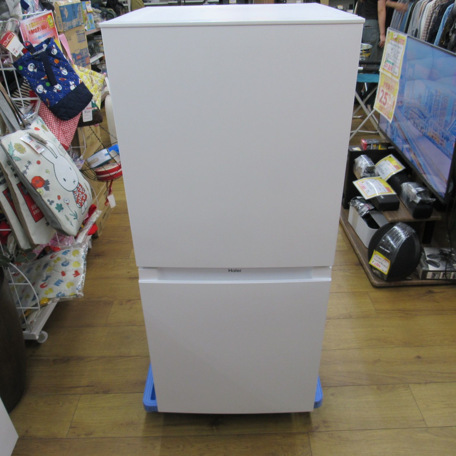 ドリーム尾浜店】ハイアール 2ﾄﾞｱ冷蔵庫 121L JR-NF121C 2025年製