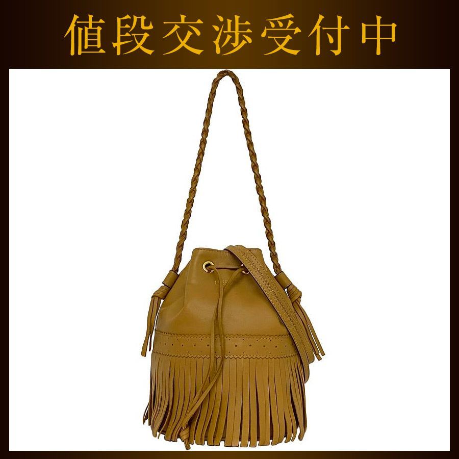 ジェイアンドエム デヴィッドソン 巾着 バッグ カーニバル キャメル