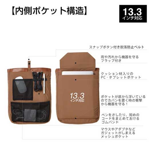 (まとめ買い)キングジム マチが広がる ノートPC用トートバッグ ジプト 13.3インチ対応 PU ブラウン 8462-BR 【×3セット】 マチが広がる (まとめ買い)キングジム ノートPC ショルダー パソコン 北海道・沖縄・離島配送不可