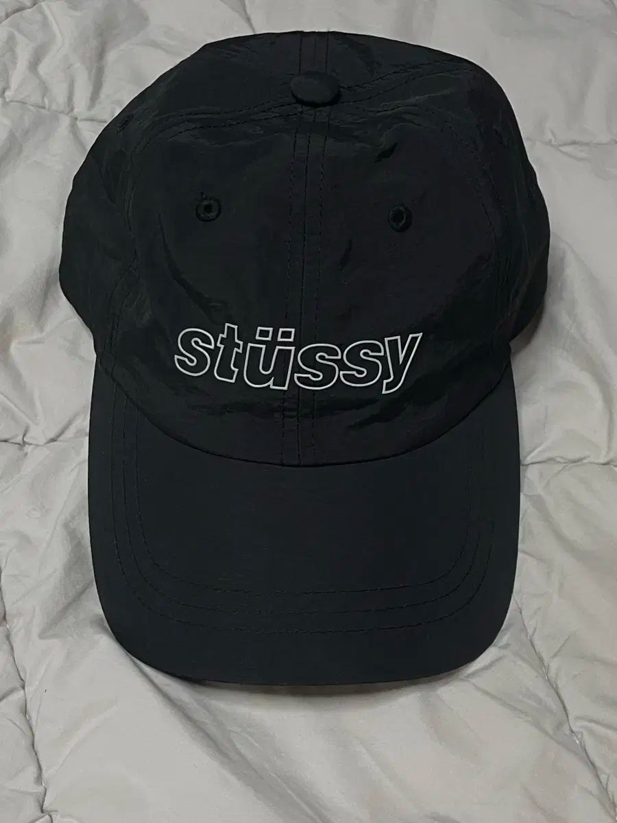 stussy STUSSY ステューシー ナイロン リフレクティブ キャップ ブラック
