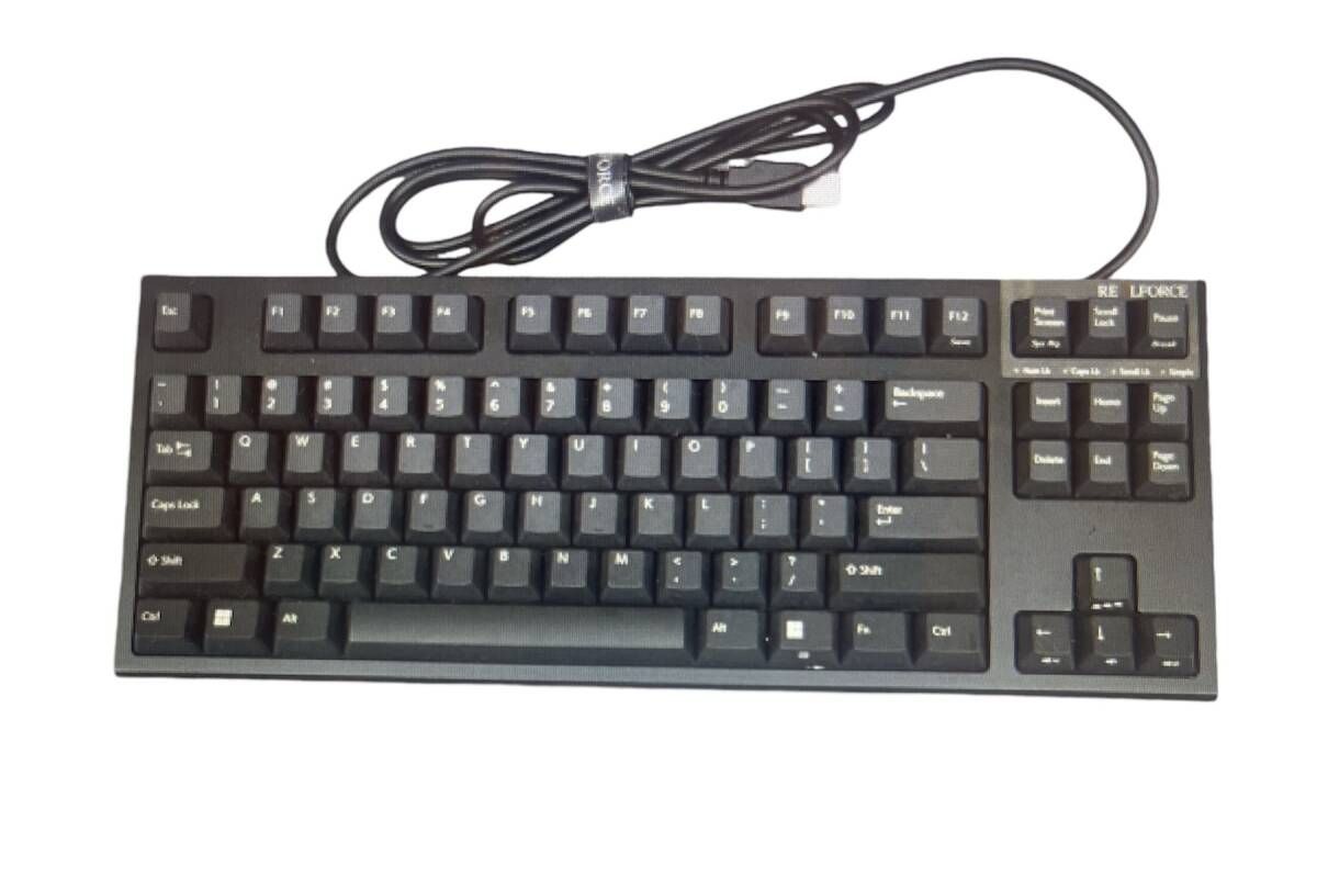 REALFORCE R3SD31 テンキーレス 45g 英語配列 ブラック REALFORCE R3S