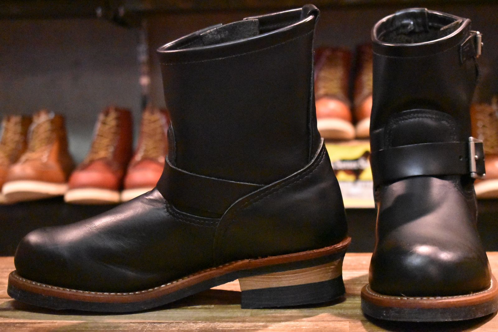 REDWING - 箱付き!レッドウィング ショートエンジニアブーツ