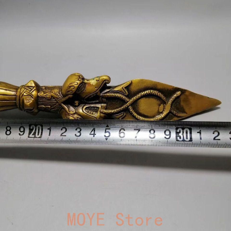 仏教美術 法器 馬頭明王三面普巴杵 降魔杵 辟邪 開運 風水招財 置物工芸品 仏教美術 法器 馬頭明王三面普巴杵 降魔杵 辟邪 開運 風水招財