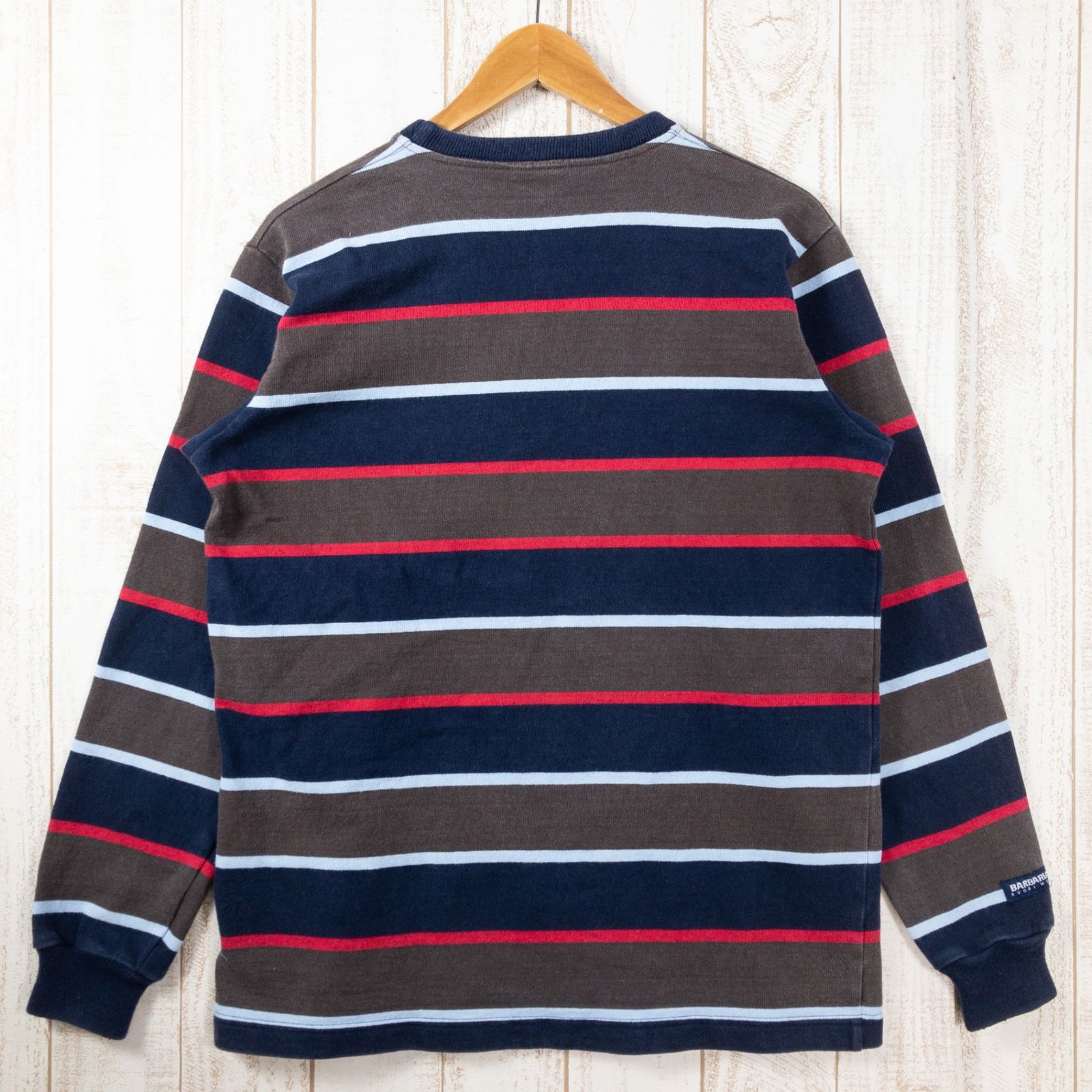 Men's L ネイビー系】 Barbarian ( バーバリアン 小売 ) ラグビー