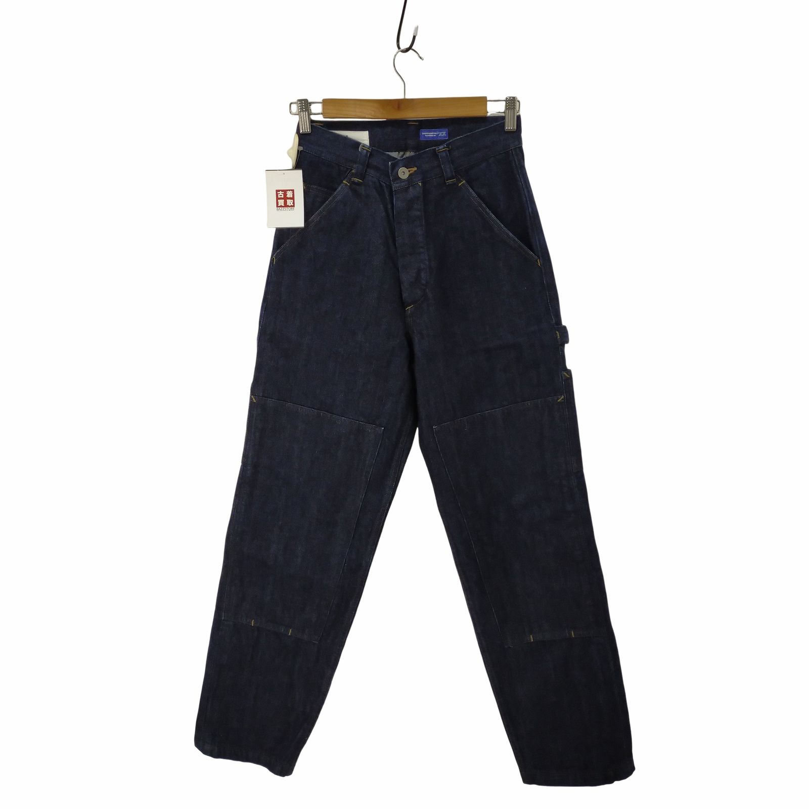 エムエイチエル MHL. CANTON DENIM JEANS ダブルニー デニムペインター 