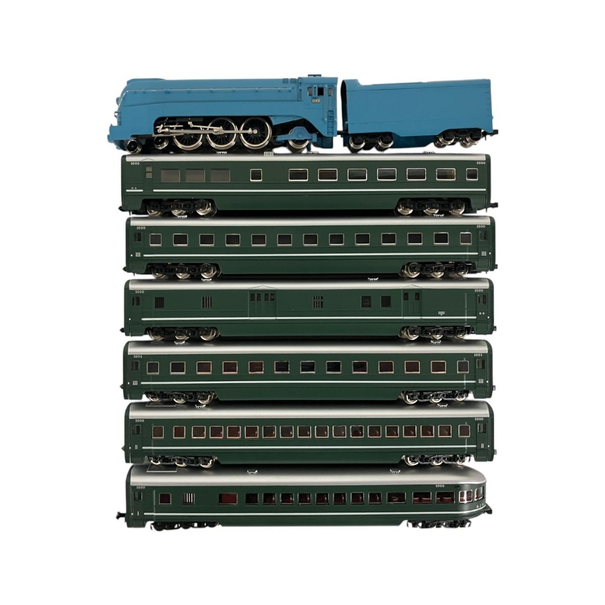 マイクロエース A-8402 南満州鉄道パシナ型蒸気機関車・8両木箱セット 買取価格：7,000円 マイクロエース A-8402 南満州鉄道 パシナ型