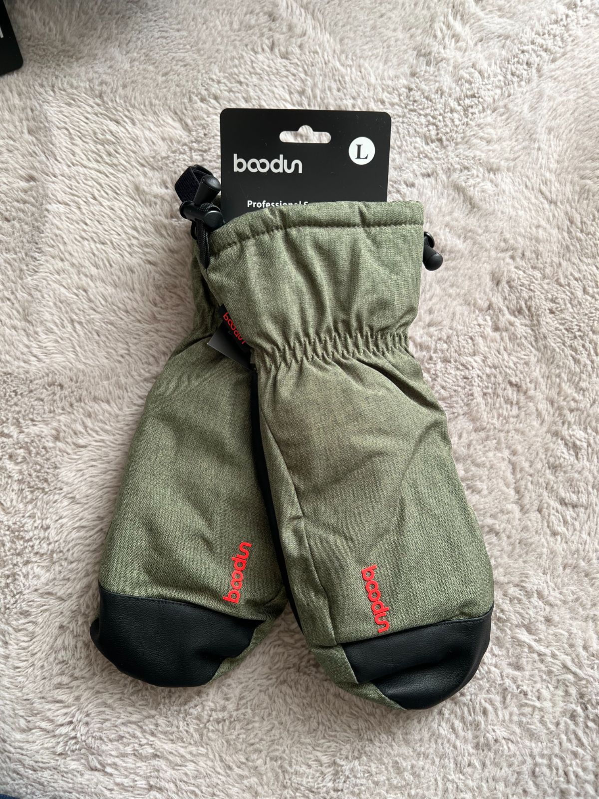 手袋 ミトン スキー スノーボード スノボ スノボ― アーミーグリーン 緑