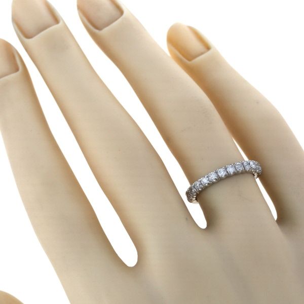 Pt900 プラチナ リング ダイヤモンド 0.50ct ラウンド エタニティ 