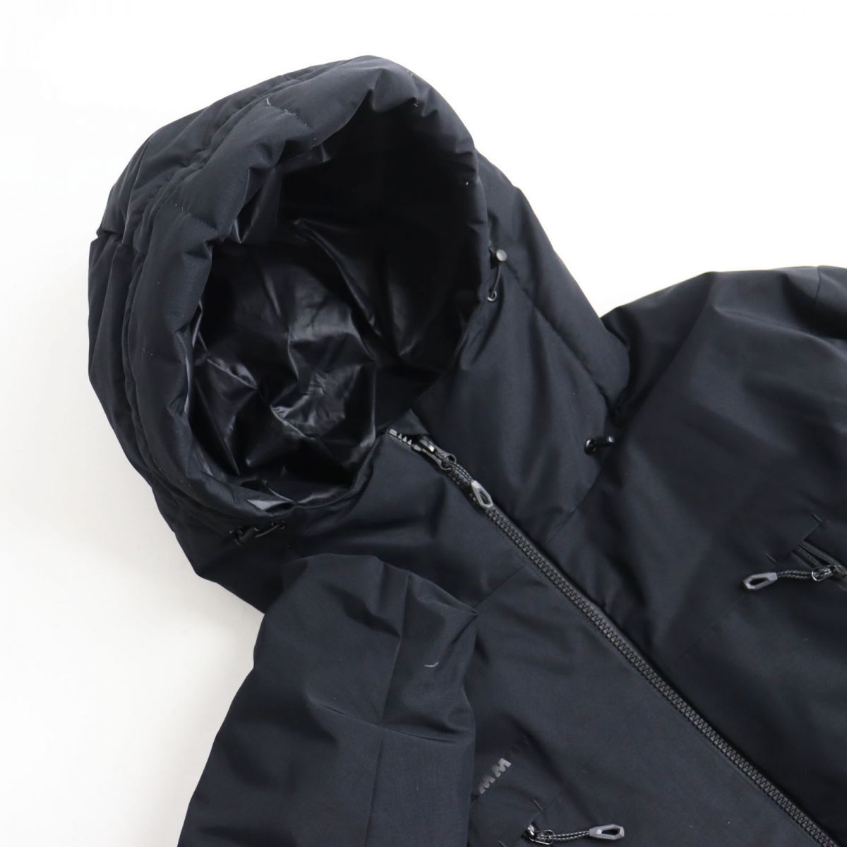 美品○MAMMUT マムート 1011-00780 Crater SO Thermo Hooded Jacket ゴアテックス 750FP  フーデッドダウンジャケット ブラック L 正規品 - メルカリ