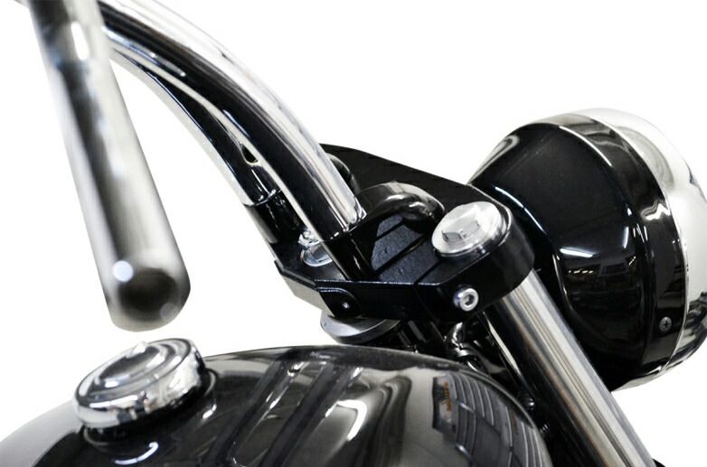 ライザー プルバックエクステンション ブラック 1インチ