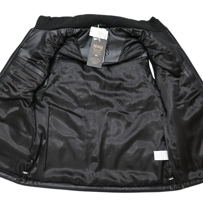 ノートン Norton 服 アパレル 253N1602 PU レザーマックスステッチ 中綿ベスト カジュアル アウター メンズ 253n1602 KANDAIZUMI_COM