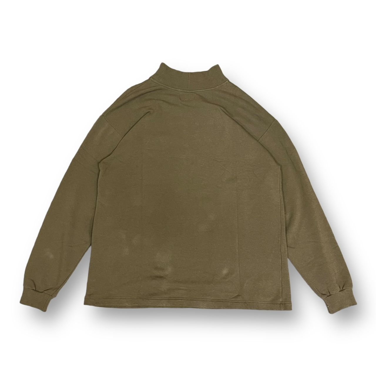 定価19800円 新品 DESCENDANT 23AW TORTOISE MOCK NECK LS トートイズ 