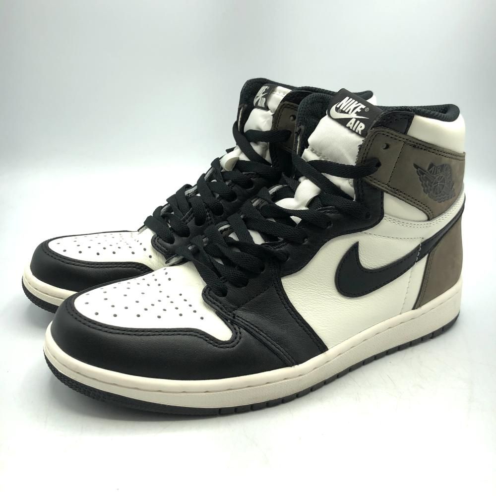 Nike Air Jordan 1 High OG Sail|Dark Mocha|Black 27.5cm 555088-105 スニーカー ナイキ エアジョーダン1 17