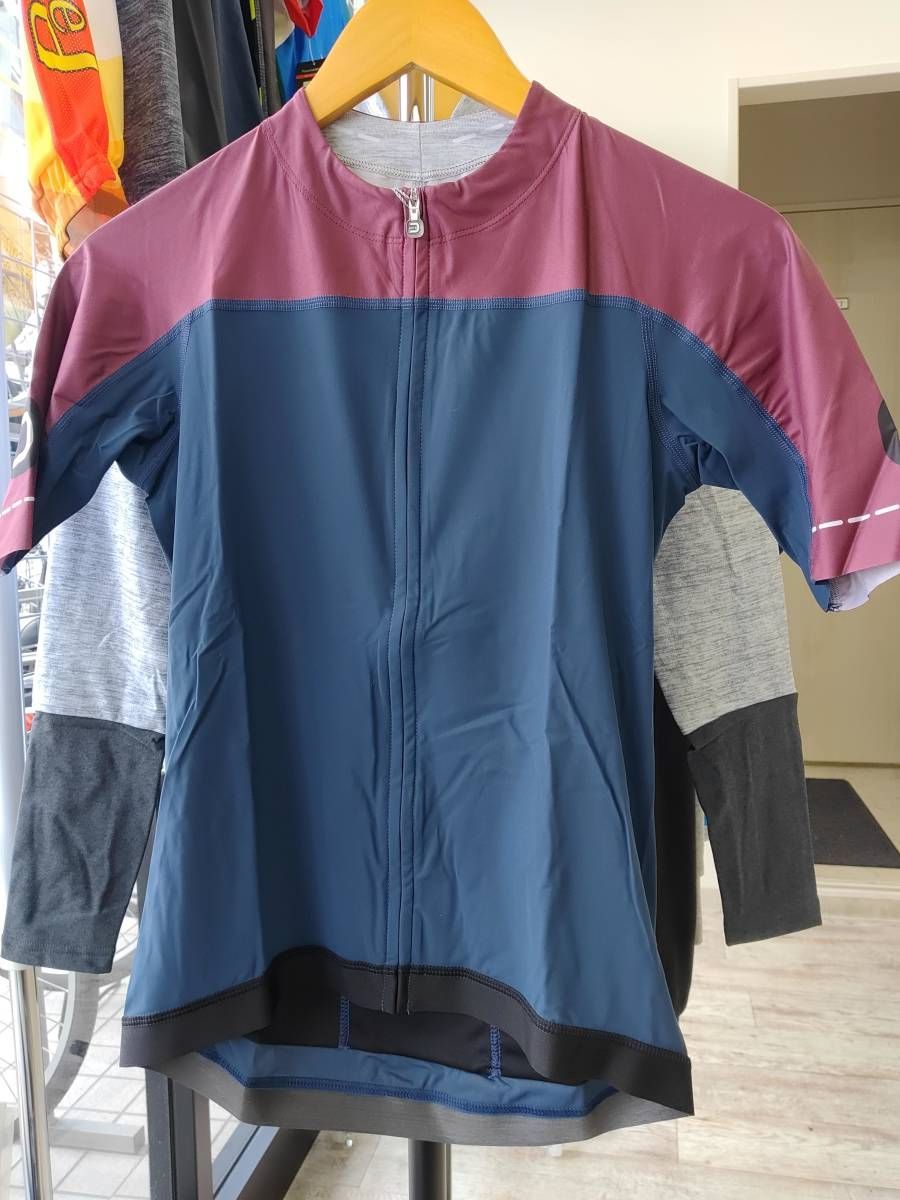 店頭展示品 送料込 DOTOUT ドットアウト 13||Skin Jersey 721 blue-bordeaux||Mサイズ|A19M020||r10052 4950 ●