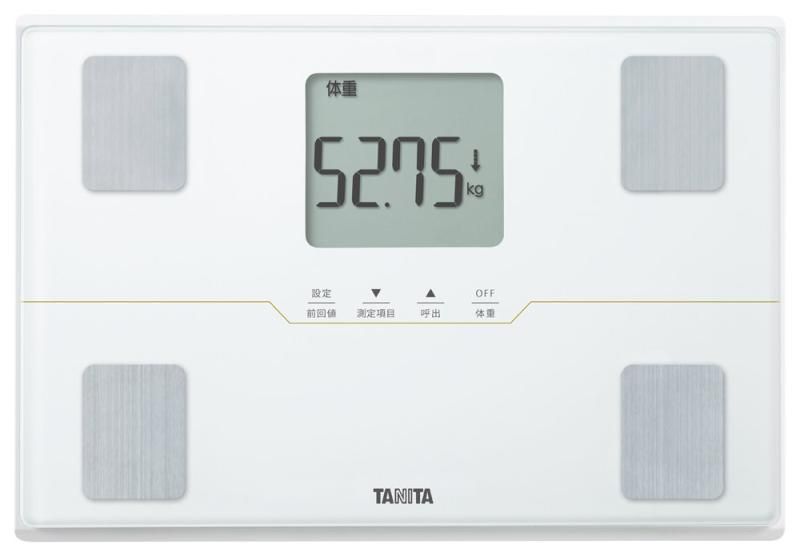 タニタ 体重計 体組成計 公式 50g ホワイト BC-315 WH【体脂肪率/内臓