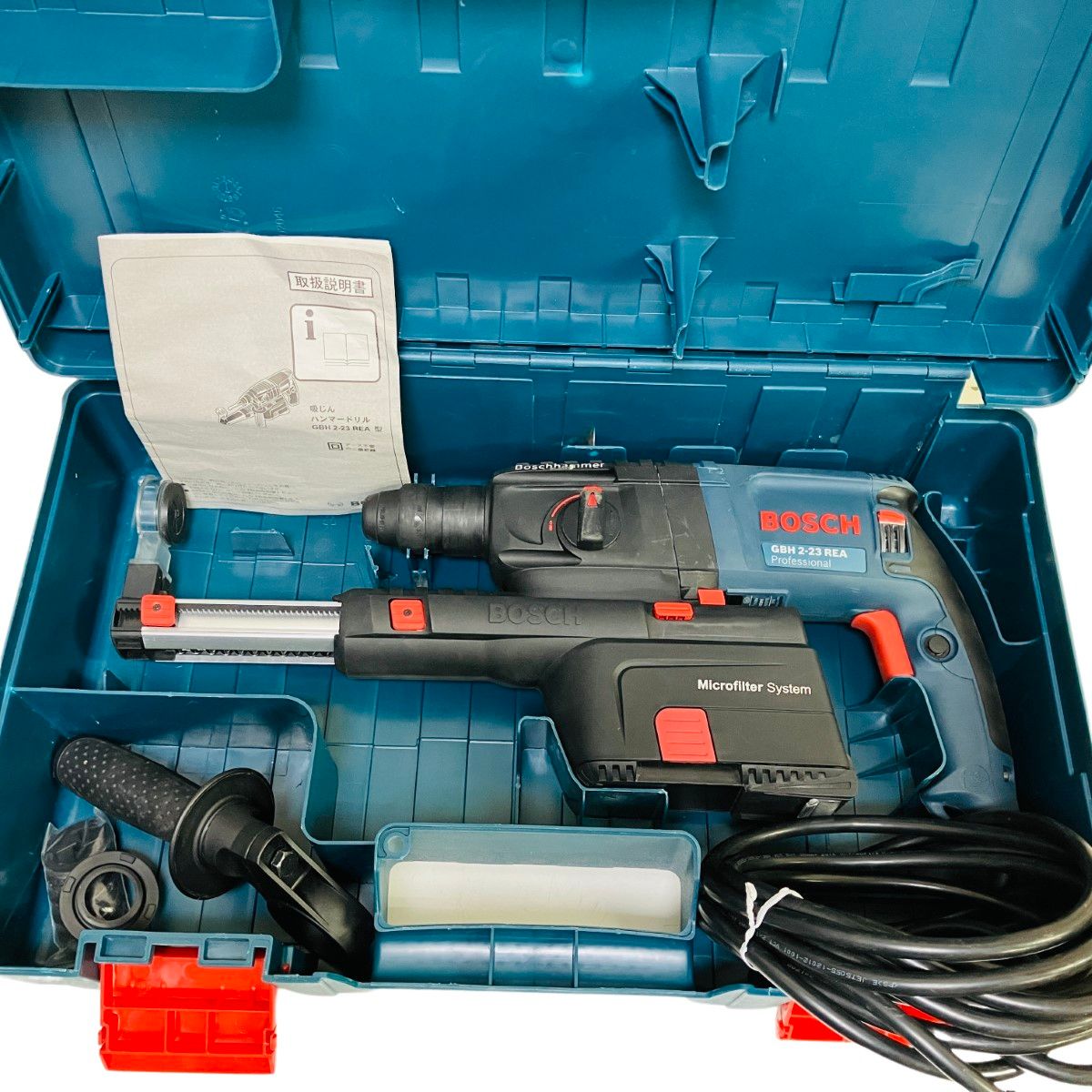 ЗЗBOSCH ボッシュ 100V ハンマドリル 集じんシステム ケース付 GBH2  