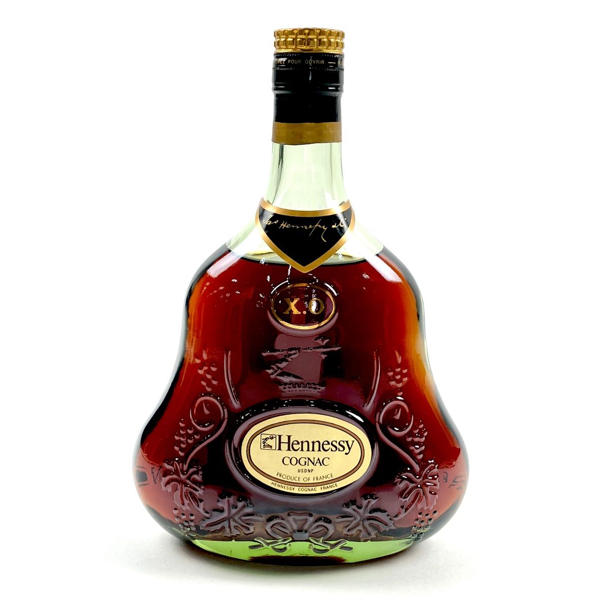 ヘネシー Hennessy XO 金キャップ クリアボトル 1000ml ブランデー
