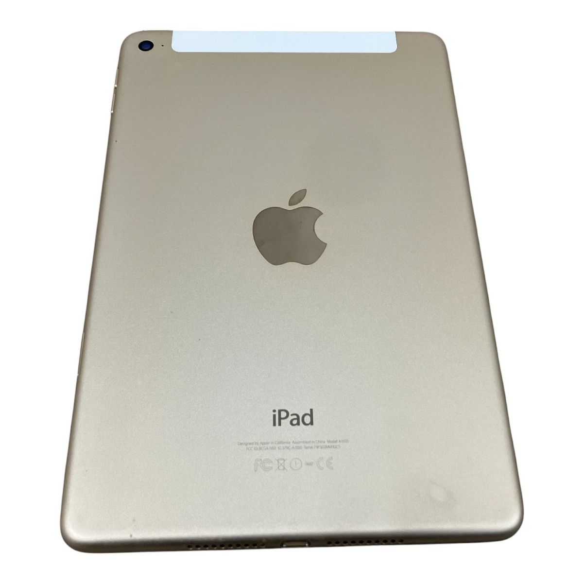 Apple iPad mini 4 MNWG2J|A 32GB Wi-Fi Cellularモデル 7.9インチ ゴールド タブレット ジャンク M10523515