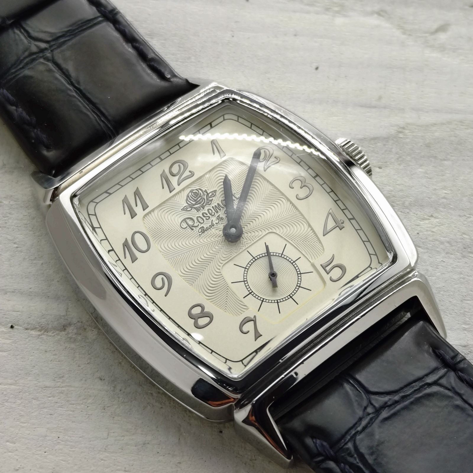 Rosemont Back In Time】 ロゼモン B903 メンズ クオーツ 中古 稼働品