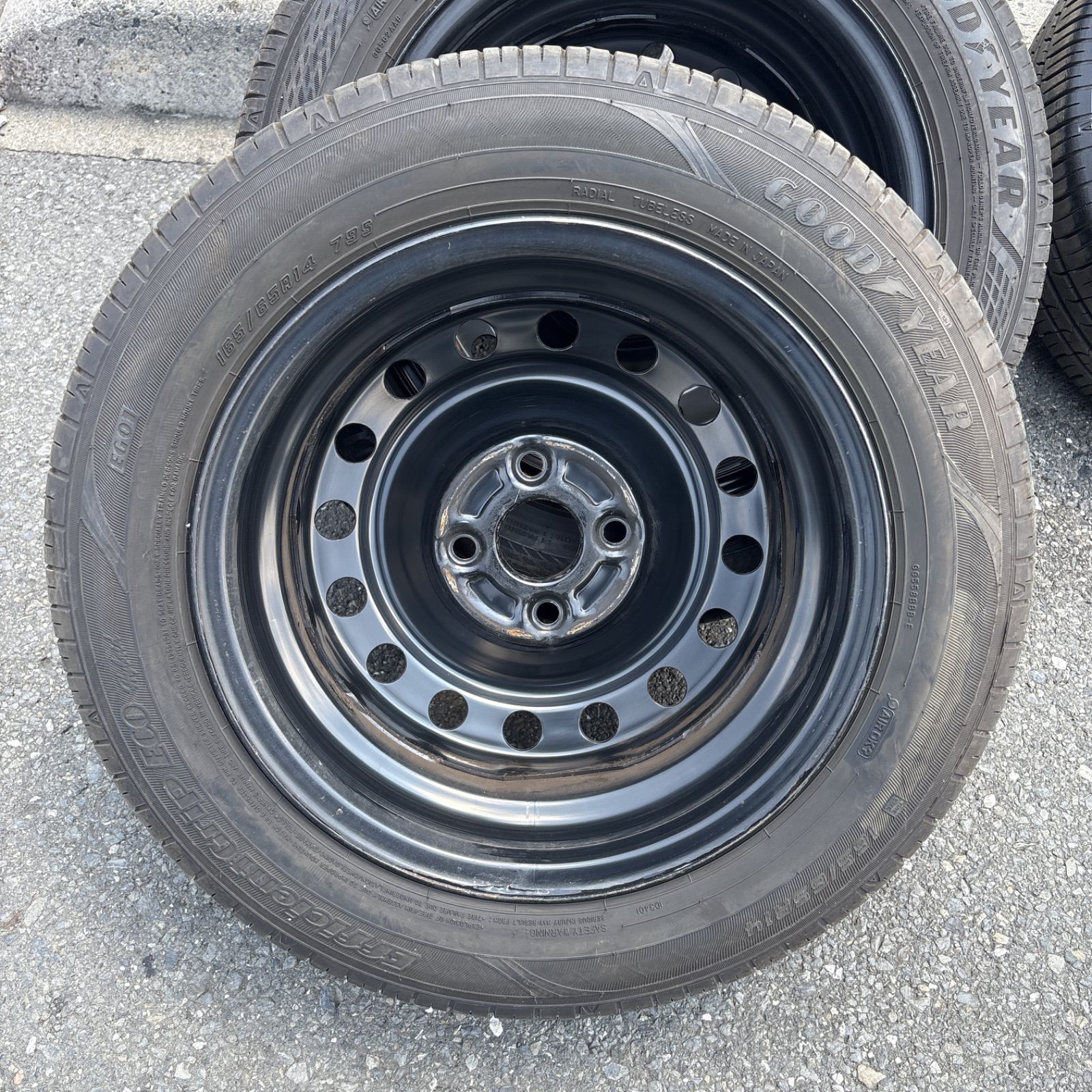 最終値下げ 送料無料 トヨタ タンク ルーミー スチールホイールタイヤ