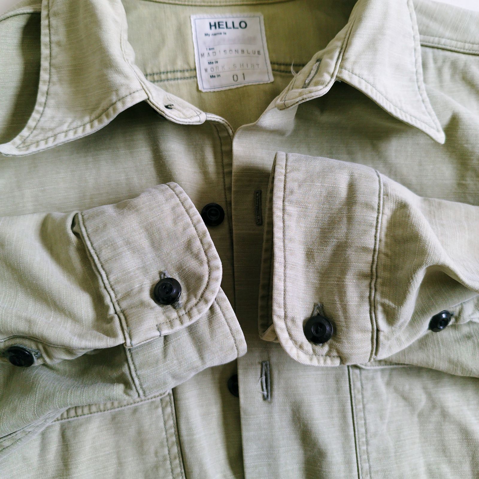 MADISON BLUEマディソンブルー】ワークシャツ フリーサイズ