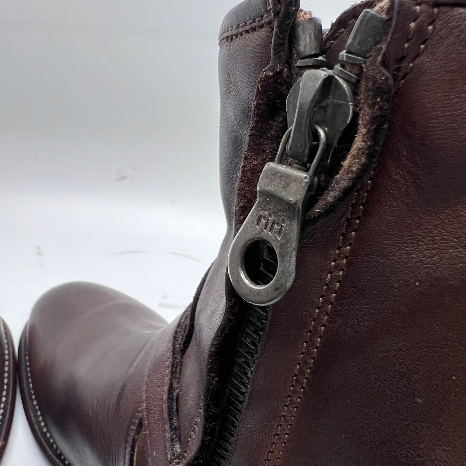 paul smith italy dip dyed footwear side zip boots 41 ポールスミス