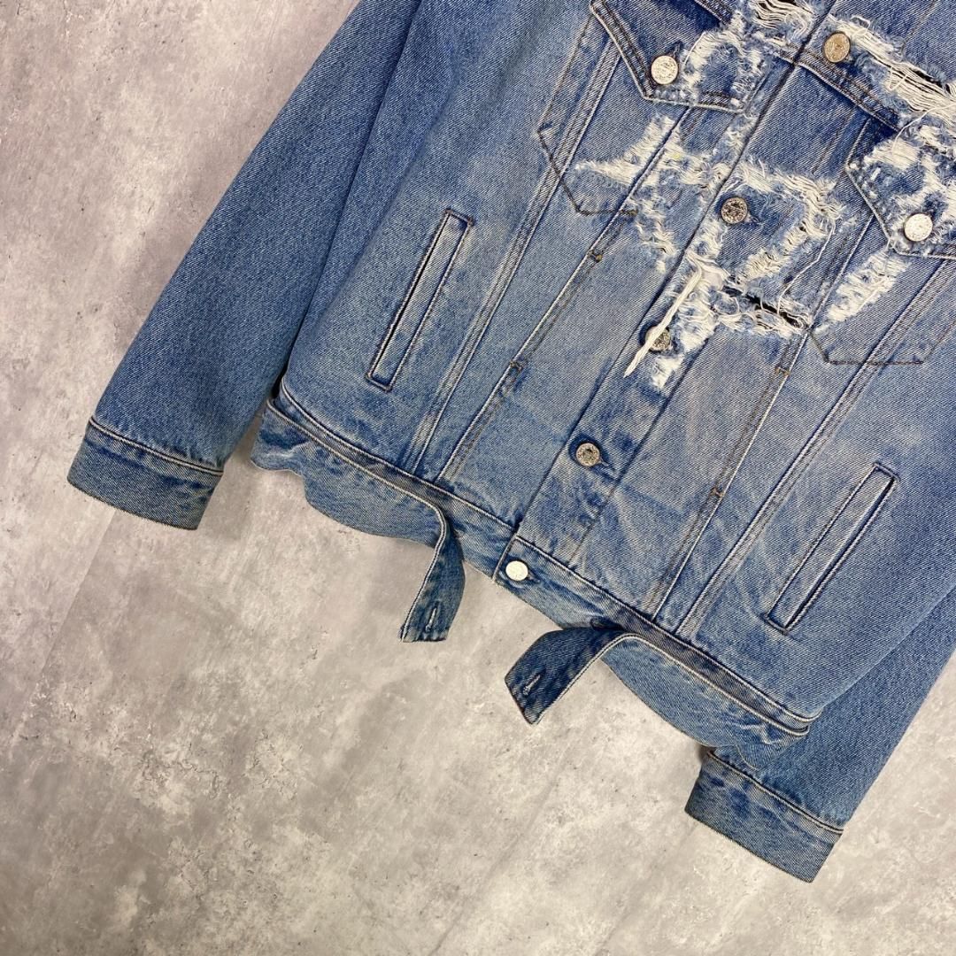 VETEMENTS』ヴェトモン (S) アナーキーデニムジャケット ジージャン