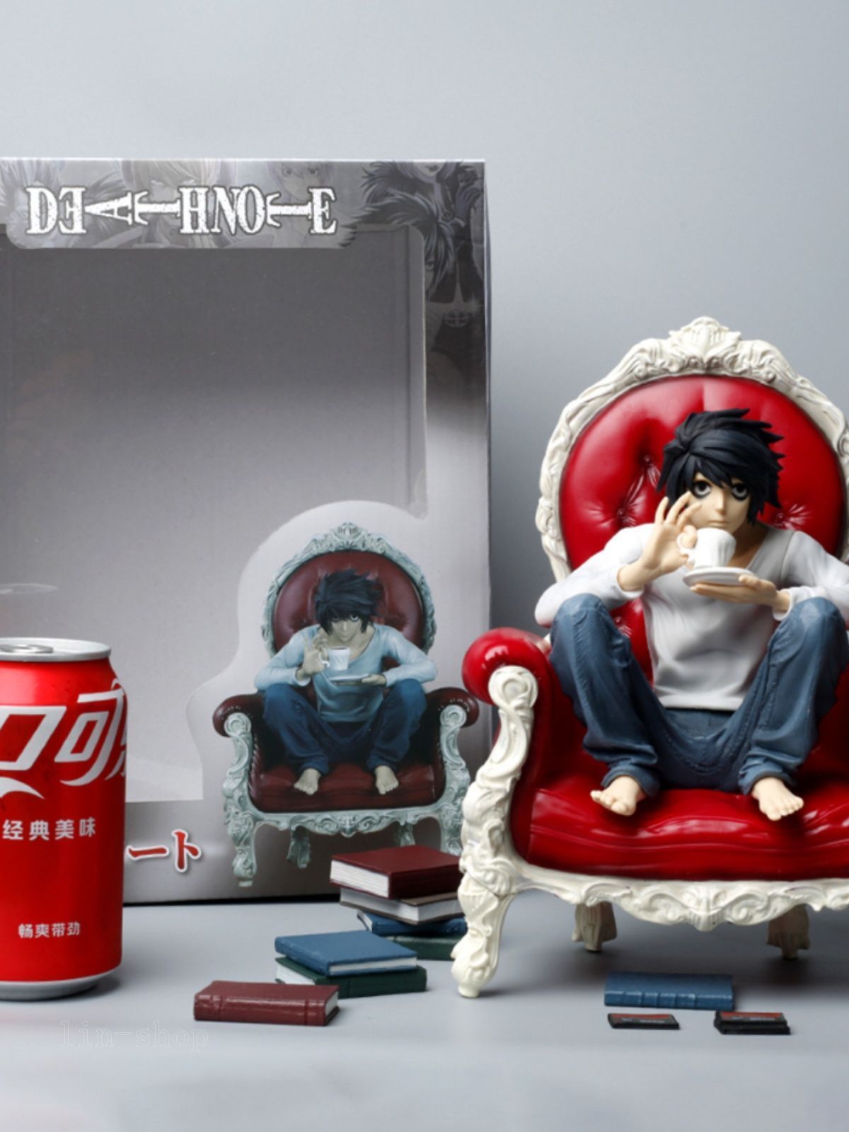 【新品・未開封】デスノート エル フィギュア ABYSTYLE SFC レア ABYStyle Studio Death Note L SFC Figure ABYFIG010_US - Best Buy