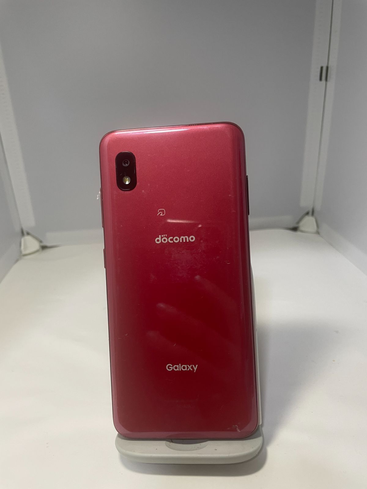 Galaxy A21 SC-42A レッド 64GB ドコモ android A201 ドコモ Galaxy 