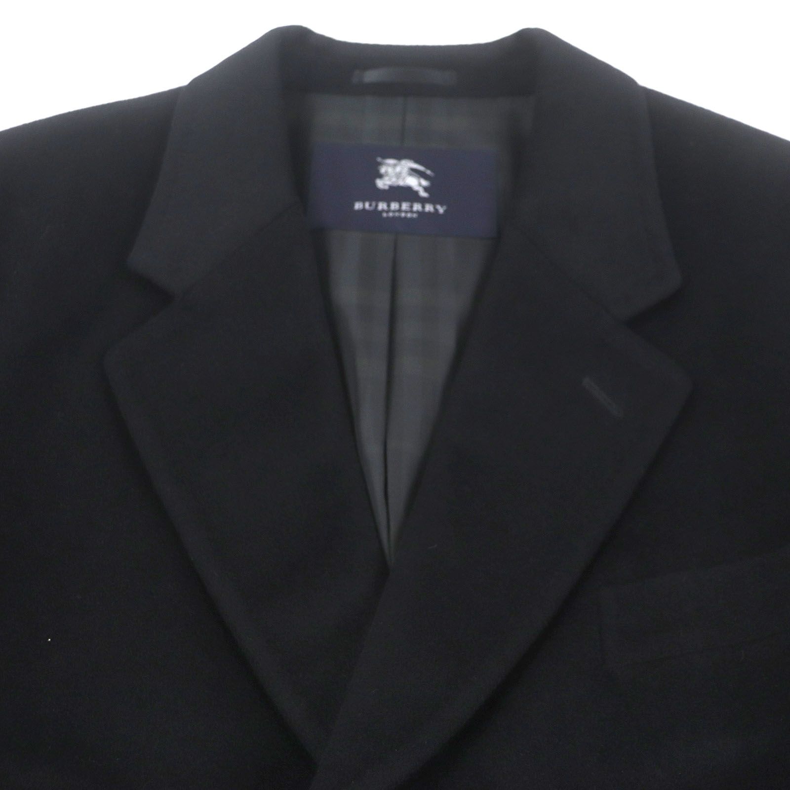 【未使用品】バーバリーロンドン コート ウール カシミヤ バーバリー ロンドン ウールカシミヤ ステンカラーハーフコート