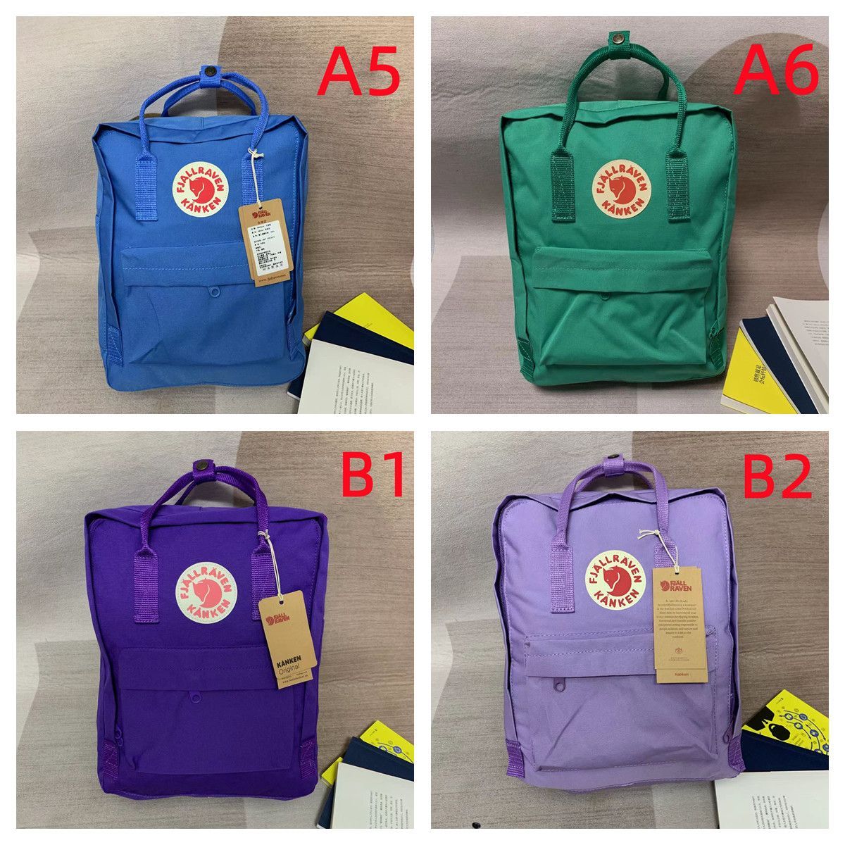 FJALLRAVEN フェールラーベン リュックサック レザーつき KANKEN