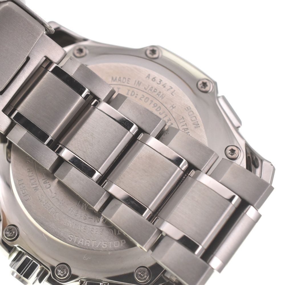 カシオ CASIO OCW-P2000-1AJF オシアナス カシャロ チタン 本格ダイバーズ ソーラー電波 メンズ I 139577