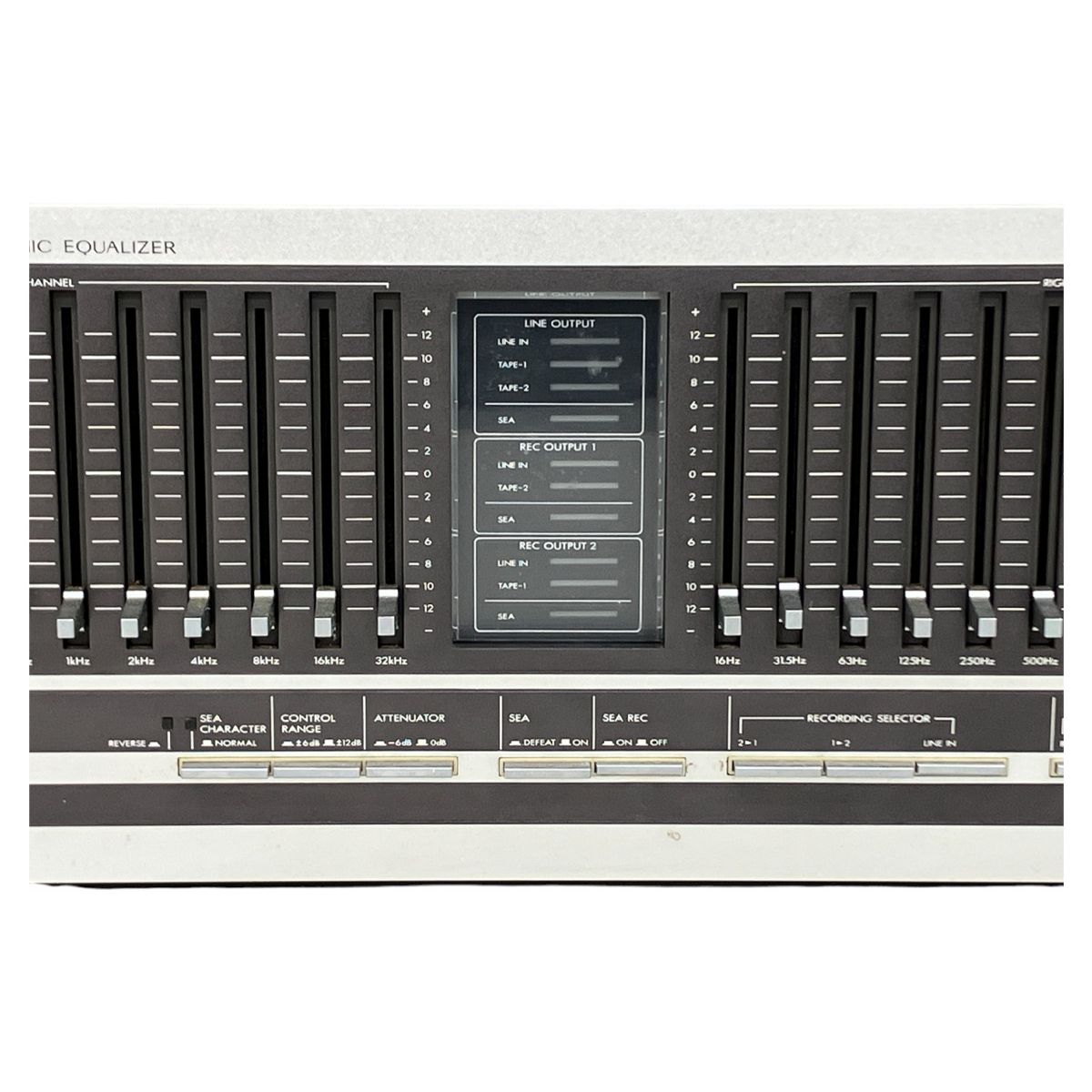 【訳アリ商品（メンテ失敗による故障品】ビクターSEA70　直さないと動作しません Victor SEA-70 グラフィックイコライザー ビクター 音響機材