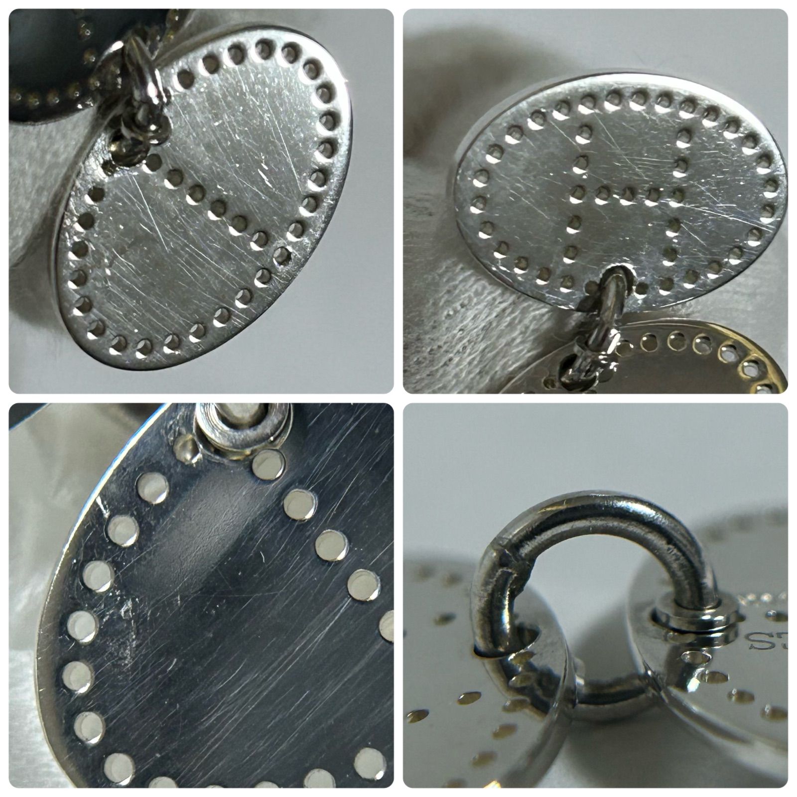 使用感有】 エルメス エクリプス エブリン Sterling Silver 925