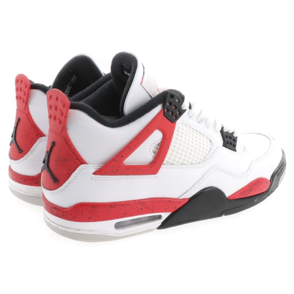 NIKE (ナイキ) AIR JORDAN 4 RETRO RED CEMENT エア ジョーダン4 