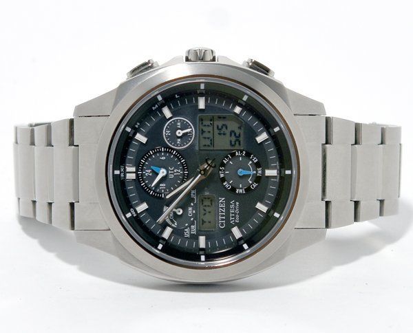 ◎完動品◎　CITIZEN　ATTESA ATV53-3022 ☆箱保付！美品！CITIZEN シチズン ATTESA アテッサ ATV53-3022 U680