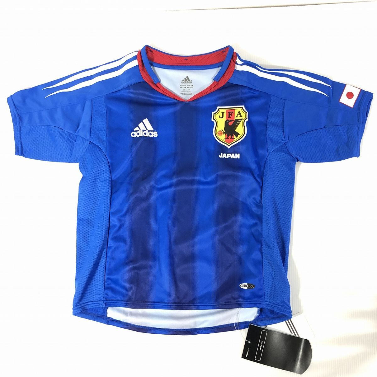 廃盤品 adidas  アディダス  日本代表ユニフォーム１３０サイズ キッズ用新品 未使用 送料185円