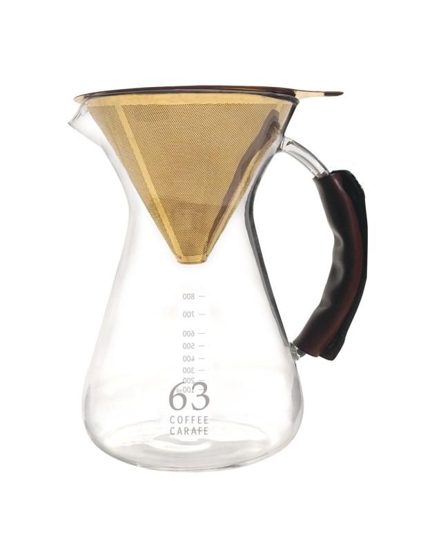 南海通商 ロクサン コーヒーカラフェ クリア サイズ-約φ12.5 H19.5 0701-011 960ml