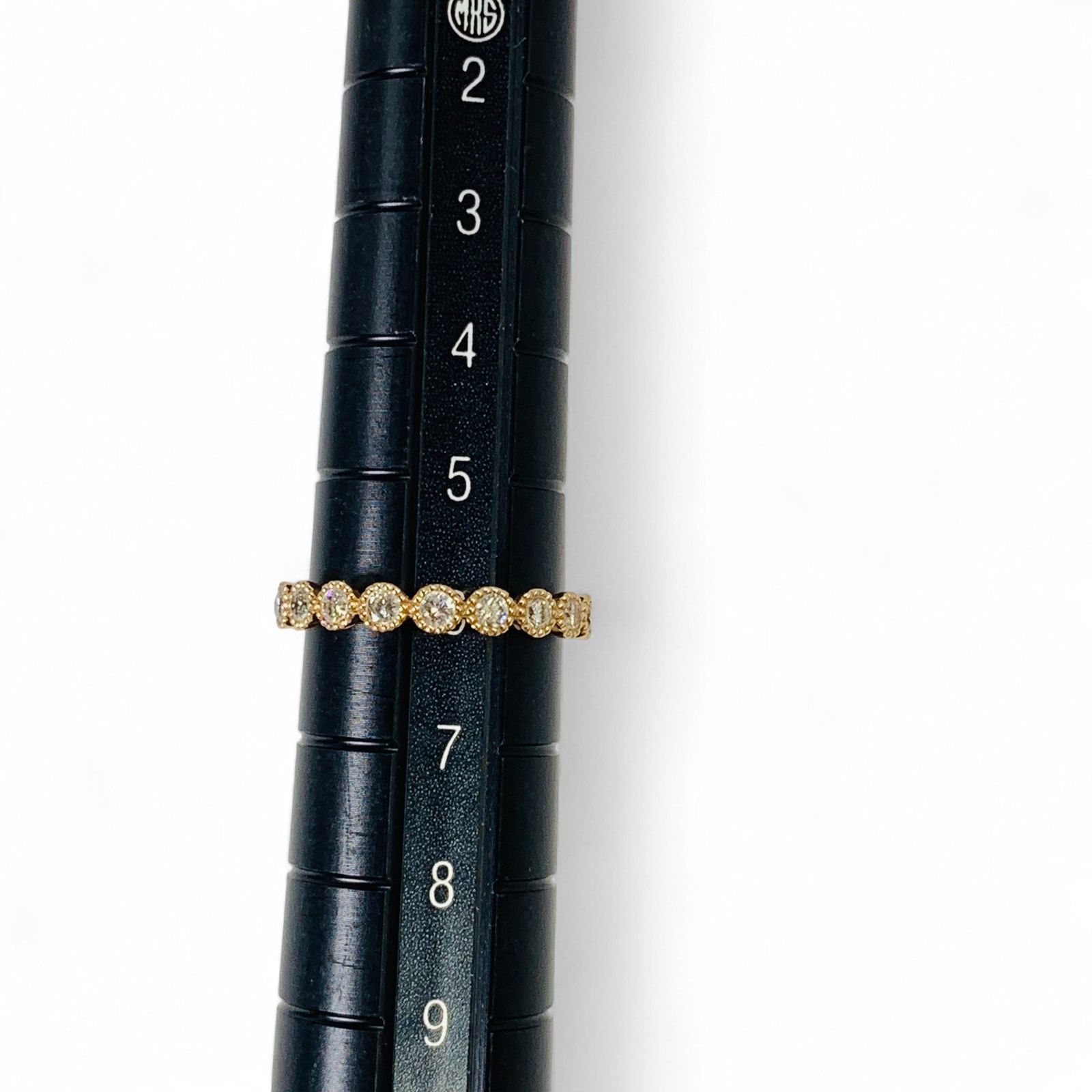 LUCIE ルシエ K18PG ダイヤ リング パニエ 0.42ct 指輪 6号